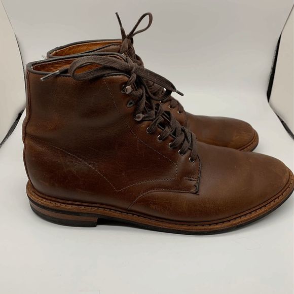 Allen Edmonds Higgins Mill Boots 11.5 E 7562 Brown (READ) main image 8